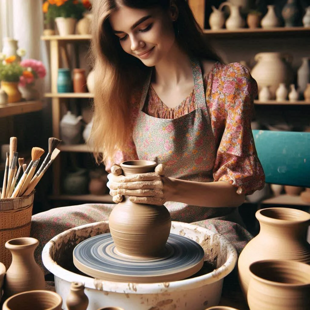 Pottery learning workshop