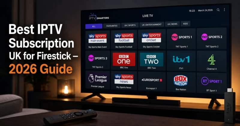 best IPTV subscription UK for Firestick